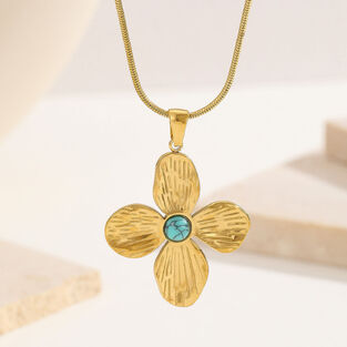 Gold Blossom Necklace