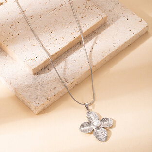 Silver Blossom Necklace