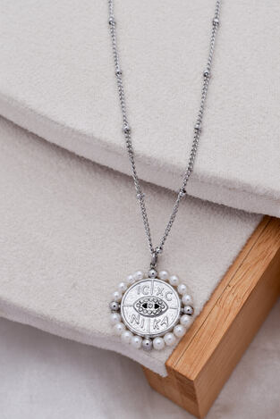 Konstantinato Pearls Silver Pendant